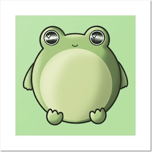 Chubby Frog Posters and Art